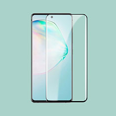 Ultra Clear Full Screen Protector Tempered Glass F02 for Samsung Galaxy Note 10 Lite Black