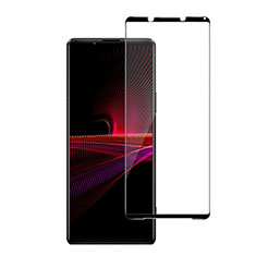 Ultra Clear Full Screen Protector Tempered Glass F02 for Sony Xperia 1 IV Black
