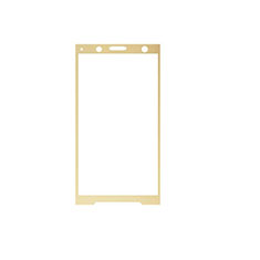 Ultra Clear Full Screen Protector Tempered Glass F03 for Sony Xperia XZ2 Compact Gold
