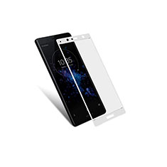 Ultra Clear Full Screen Protector Tempered Glass F03 for Sony Xperia XZ2 Compact White