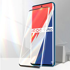 Ultra Clear Full Screen Protector Tempered Glass F03 for Vivo iQOO 9 Pro 5G Black