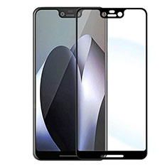 Ultra Clear Full Screen Protector Tempered Glass F04 for Google Pixel 3 XL Black