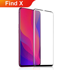 Ultra Clear Full Screen Protector Tempered Glass F04 for Oppo Find X Black