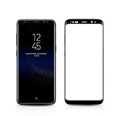 Ultra Clear Full Screen Protector Tempered Glass F04 for Samsung Galaxy S8 Plus Black