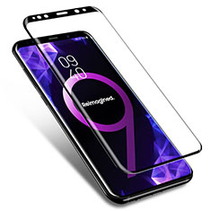 Ultra Clear Full Screen Protector Tempered Glass F04 for Samsung Galaxy S9 Plus Black