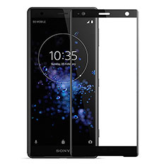 Ultra Clear Full Screen Protector Tempered Glass F04 for Sony Xperia XZ2 Black