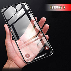 Ultra Clear Full Screen Protector Tempered Glass F22 for Apple iPhone Xs Max Black