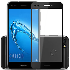 Ultra Clear Full Screen Protector Tempered Glass for Huawei Enjoy 7 Black