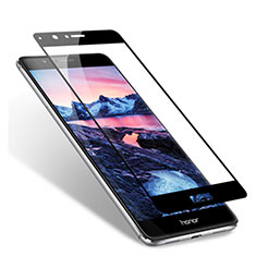 Ultra Clear Full Screen Protector Tempered Glass for Huawei Honor V8 Black