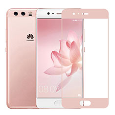 Ultra Clear Full Screen Protector Tempered Glass for Huawei P10 Pink