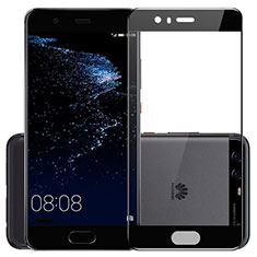 Ultra Clear Full Screen Protector Tempered Glass for Huawei P10 Plus Black