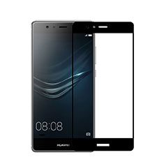 Ultra Clear Full Screen Protector Tempered Glass for Huawei P9 Black