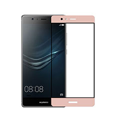 Ultra Clear Full Screen Protector Tempered Glass for Huawei P9 Plus Pink
