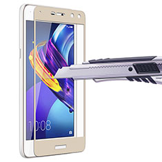 Ultra Clear Full Screen Protector Tempered Glass for Huawei Y6 (2017) Gold