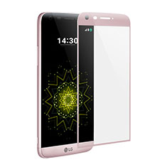 Ultra Clear Full Screen Protector Tempered Glass for LG G5 Pink