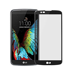 Ultra Clear Full Screen Protector Tempered Glass for LG K7 Black