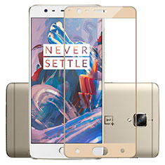 Ultra Clear Full Screen Protector Tempered Glass for OnePlus 3T Gold