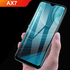 Ultra Clear Full Screen Protector Tempered Glass for Oppo AX7 Black