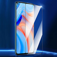 Ultra Clear Full Screen Protector Tempered Glass for Oppo Reno5 5G Black