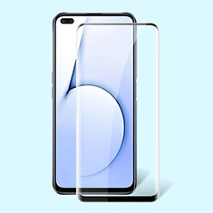 Ultra Clear Full Screen Protector Tempered Glass for Realme X50t 5G Black