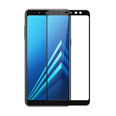 Ultra Clear Full Screen Protector Tempered Glass for Samsung Galaxy A8 (2018) A530F Black
