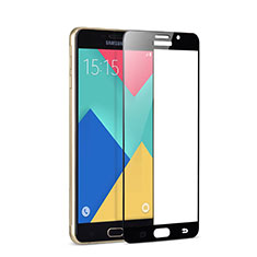 Ultra Clear Full Screen Protector Tempered Glass for Samsung Galaxy A9 (2016) A9000 Black