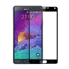Ultra Clear Full Screen Protector Tempered Glass for Samsung Galaxy Note 4 SM-N910F Black