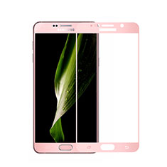 Ultra Clear Full Screen Protector Tempered Glass for Samsung Galaxy Note 5 N9200 N920 N920F Pink