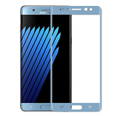 Ultra Clear Full Screen Protector Tempered Glass for Samsung Galaxy Note 7 Blue