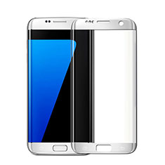 Ultra Clear Full Screen Protector Tempered Glass for Samsung Galaxy S7 Edge G935F White