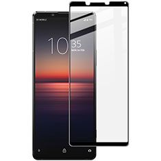 Ultra Clear Full Screen Protector Tempered Glass for Sony Xperia 1 II Black