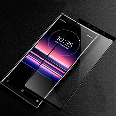 Ultra Clear Full Screen Protector Tempered Glass for Sony Xperia 5 II Black