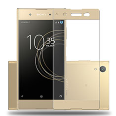 Ultra Clear Full Screen Protector Tempered Glass for Sony Xperia XA1 Plus Gold