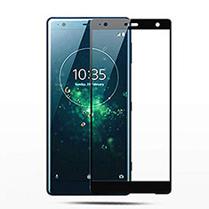 Ultra Clear Full Screen Protector Tempered Glass for Sony Xperia XZ2 Black