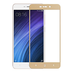 Ultra Clear Full Screen Protector Tempered Glass for Xiaomi Redmi 4A Gold