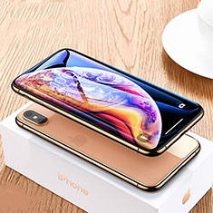 Ultra Clear Full Screen Protector Tempered Glass P07 for Apple iPhone Xs Max Black