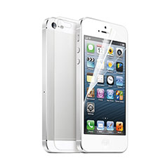 Ultra Clear Screen Protector Front and Back Film for Apple iPhone 5S Clear