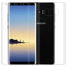 Ultra Clear Screen Protector Front and Back Film for Samsung Galaxy Note 8 Duos N950F Clear