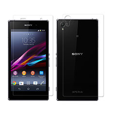 Ultra Clear Screen Protector Front and Back Film for Sony Xperia Z1 L39h Clear