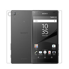 Ultra Clear Screen Protector Front and Back Film for Sony Xperia Z5 Compact Clear