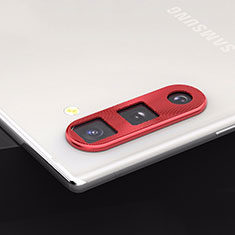 Ultra Clear Tempered Glass Camera Lens Protector for Samsung Galaxy Note 10 5G Red