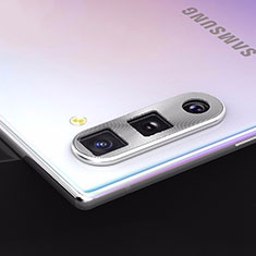 Ultra Clear Tempered Glass Camera Lens Protector for Samsung Galaxy Note 10 Silver