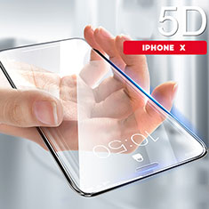 Ultra Clear Tempered Glass Screen Protector Film 5D for Apple iPhone Xs Max Clear