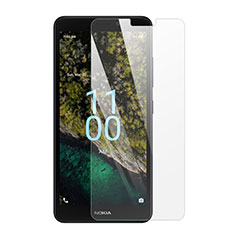 Ultra Clear Tempered Glass Screen Protector Film for Nokia C100 Clear