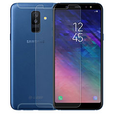 Ultra Clear Tempered Glass Screen Protector Film for Samsung Galaxy A6 Plus (2018) Clear