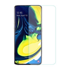 Ultra Clear Tempered Glass Screen Protector Film for Samsung Galaxy A80 Clear