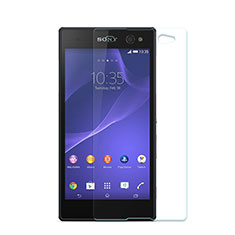 Ultra Clear Tempered Glass Screen Protector Film for Sony Xperia C4 Clear