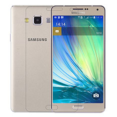 Ultra Clear Tempered Glass Screen Protector Film T01 for Samsung Galaxy A7 SM-A700 Clear