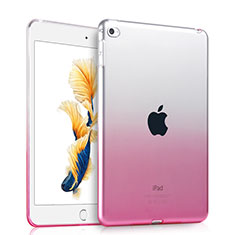 Ultra Slim Transparent Gel Gradient Soft Case for Apple iPad Air 2 Pink