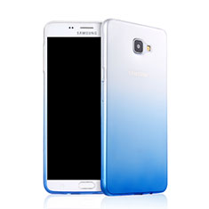 Ultra Slim Transparent Gel Gradient Soft Case for Samsung Galaxy A9 (2016) A9000 Blue
